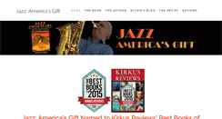 Desktop Screenshot of jazzamericasgift.com