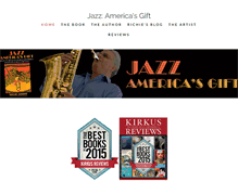 Tablet Screenshot of jazzamericasgift.com